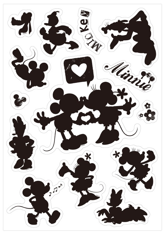 Disney Mickey Mouse Friends ウォールシールbook 付録 ディズニー ミッキー フレンズ ウォールシール 雑誌付録ダイアリー 発売予定 レビューブログ