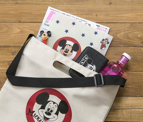 Disney MICKEY MOUSE 2WAY BAG BOOK 【付録】 ミッキーマウス 2WAY BAG