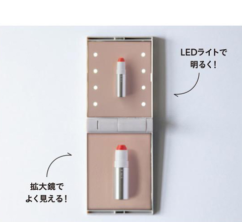SPRiNG スプリング 2018年 12月号 【付録】 RMK LEDライト＆拡大鏡付き 
