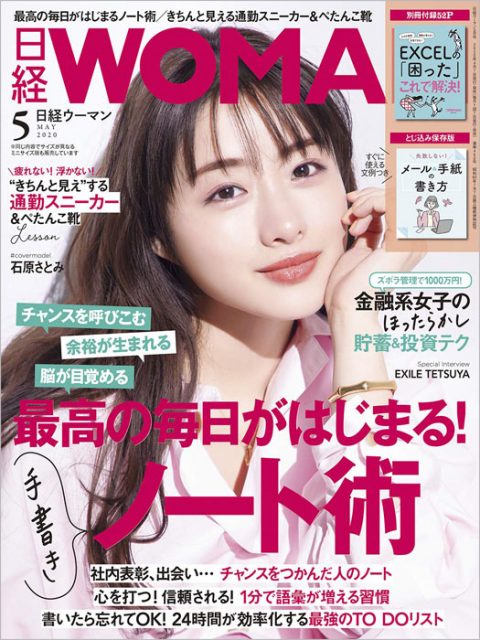 日経WOMAN 日経ウーマン 2020年 5月号 【付録】 別冊付録 EXCELの