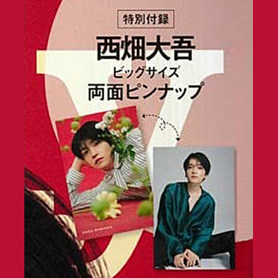 steady. ステディ. 2023年 6月号 【付録】 西畑大吾(なにわ男子